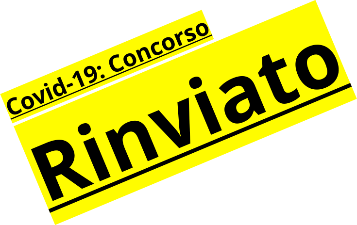 Covid-19: Concorso Rinviato